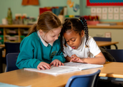Whitehouse Primary pupils in lessons
